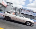 Vauxhall Astra on the Santa Pod Strip